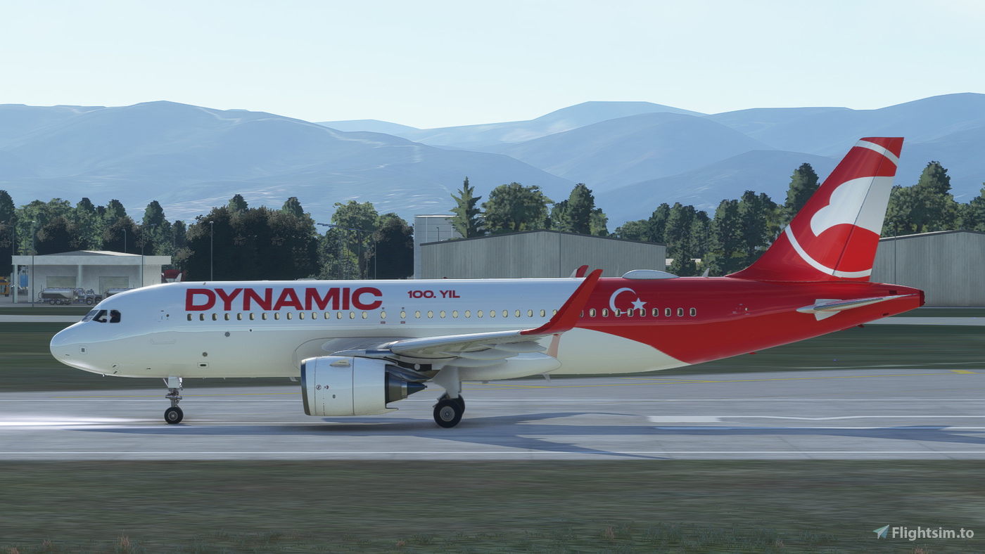 [A32NX] DYNAMIC VA 100 YEARS for Microsoft Flight Simulator | MSFS