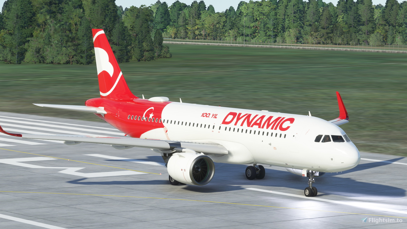 [A32NX] DYNAMIC VA 100 YEARS for Microsoft Flight Simulator | MSFS