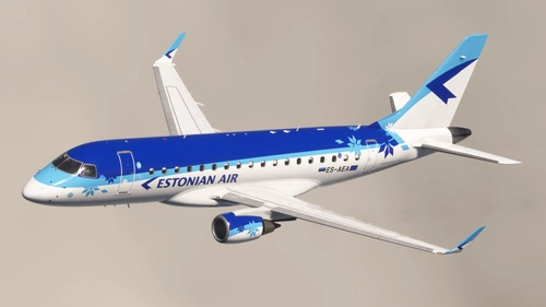 E170 Estonian Air - ES-AEA, ES-AEB, ES-AEC, ES-AED