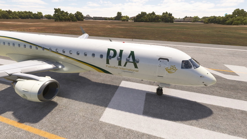 [E-195] Pakistan International Airlines (PIA) Livery