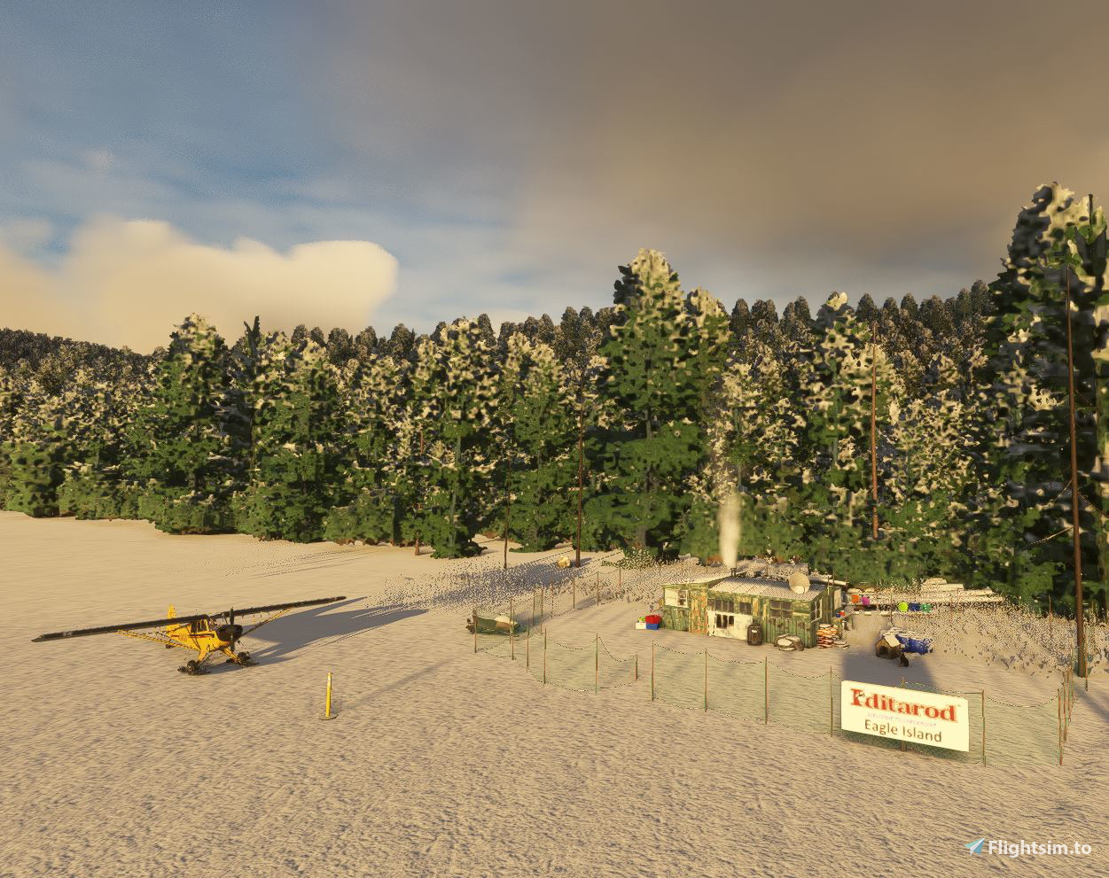 Eagle Island Airstrip PXEI Microsoft Flight Simulator MSFS eagle-island-airstrip-pxei-microsoft-flight-simulator-msfs
