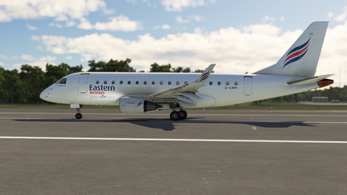 Eastern Airways/KLM ✈ FSS E170 ✈ G-CMPI