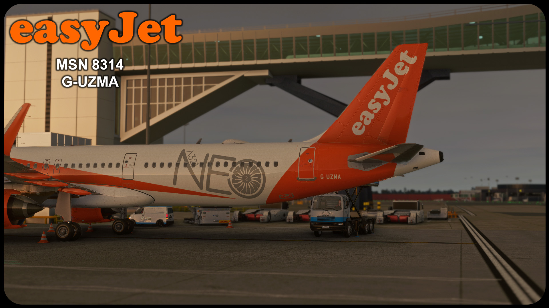 EasyJet A321NEO G-UZMA (8K) - Image 1
