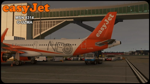 EasyJet A321NEO G-UZMA (8K)