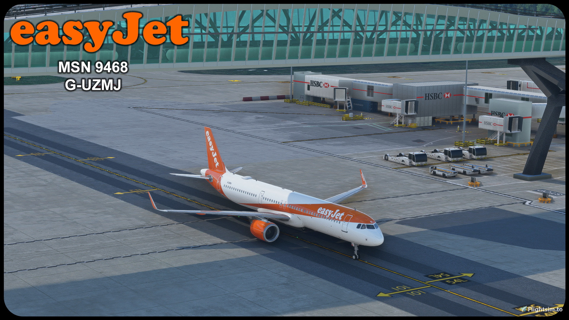 EasyJet A321NEO G-UZMJ (8K) - Image 1