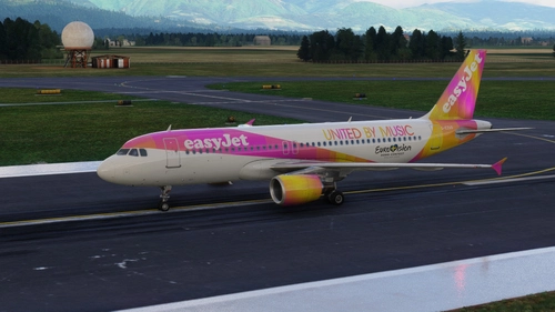 easyJet Eurovision 2024 ✈ Fictional ✈ Fenix A320 V2