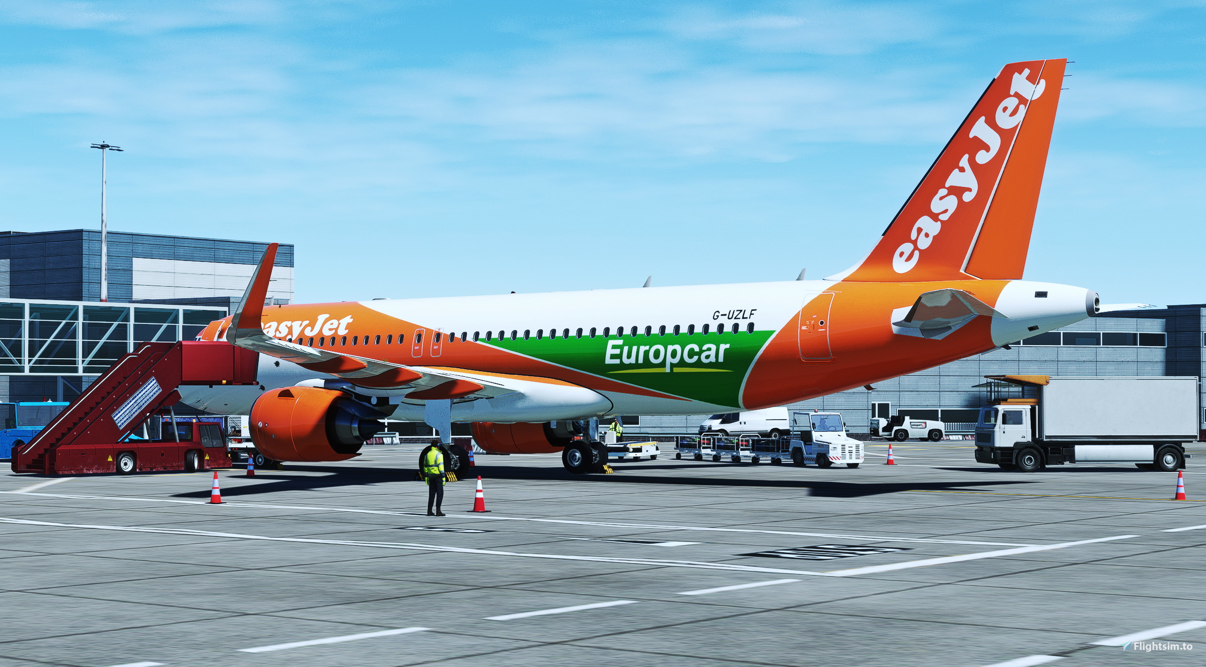 easyJet G-UZLF for A32NX [8K] - Image 1