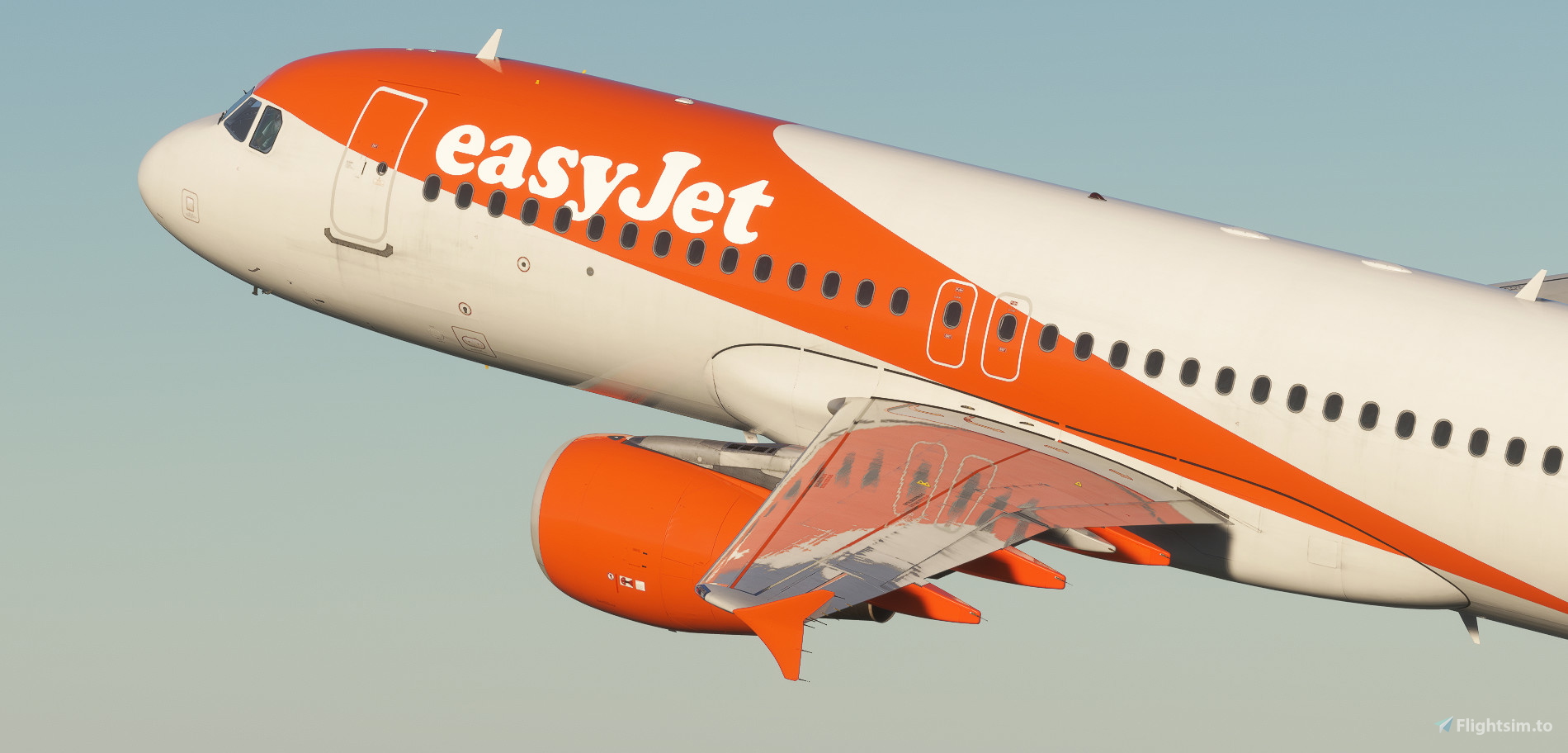 easyJet Switzerland HB-JXD [Y186] w/Cabin - Fenixsim A320 V2[8K