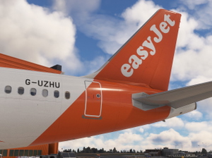 easyJet UK - Inibuilds A320 NEO - G-UZHU (8K) thumbnail 1