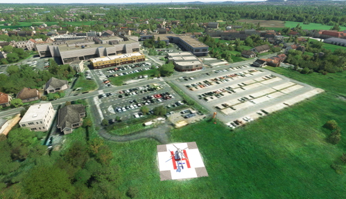 EBBA - Baudour Hospital Heliport