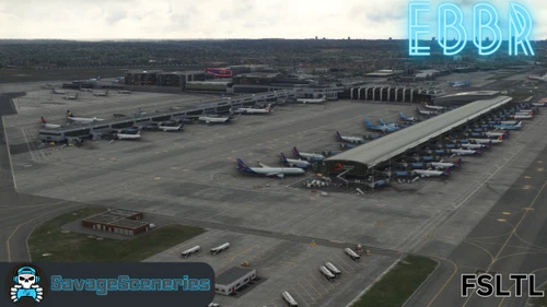 EBBR FSLTL Static Aircraft