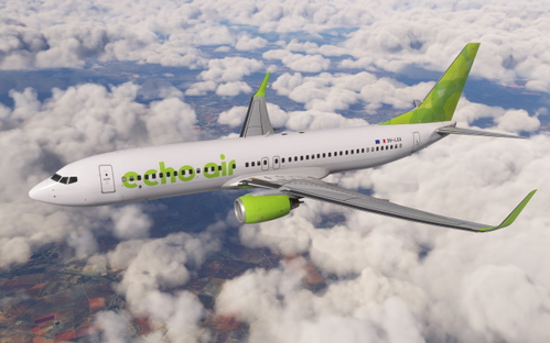 Echo Air Boeing 737-800 PMDG BW 9H-LGA (Fictional)