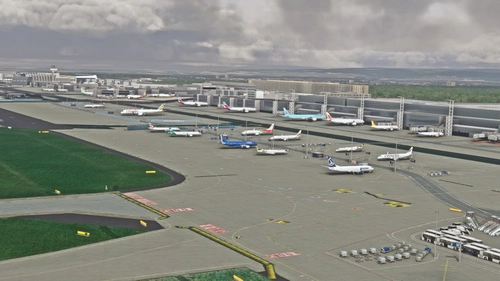EDDF Frankfurt FSLTL Static Aircraft