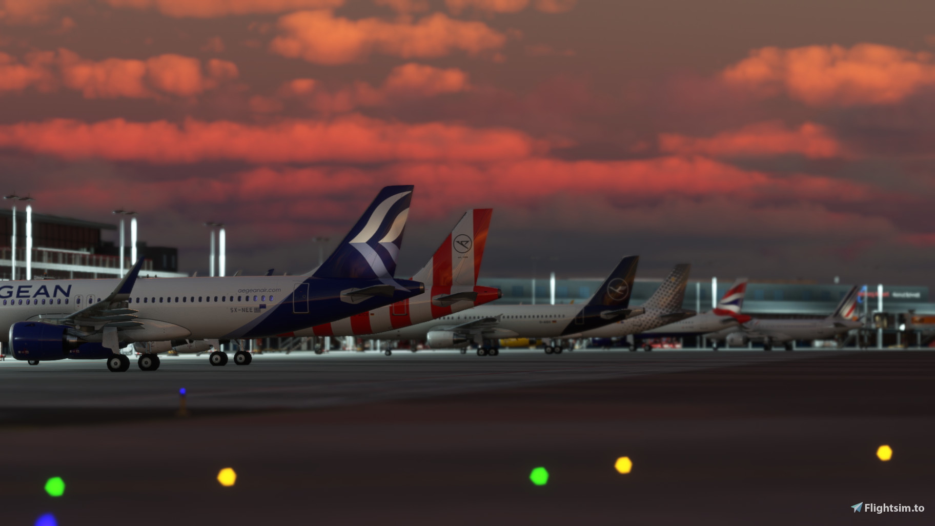 EDDH Hamburg FSLTL Static Aircraft - Image 1