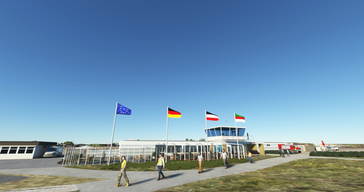 EDXH (Helgoland Airport, Germany) GSX Profile - (superspud freeware ...