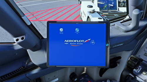 EFB Aeroflot Custom wallpaper for PMDG 737-600/700/800/900