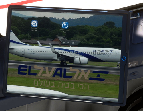 EFB Wallpaper 737 EL AL
