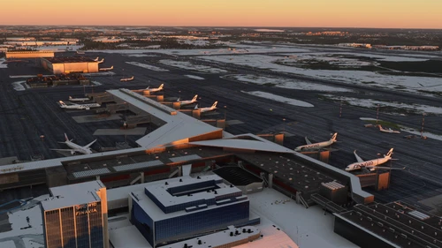 EFHK Helsinki FSLTL Static Aircraft
