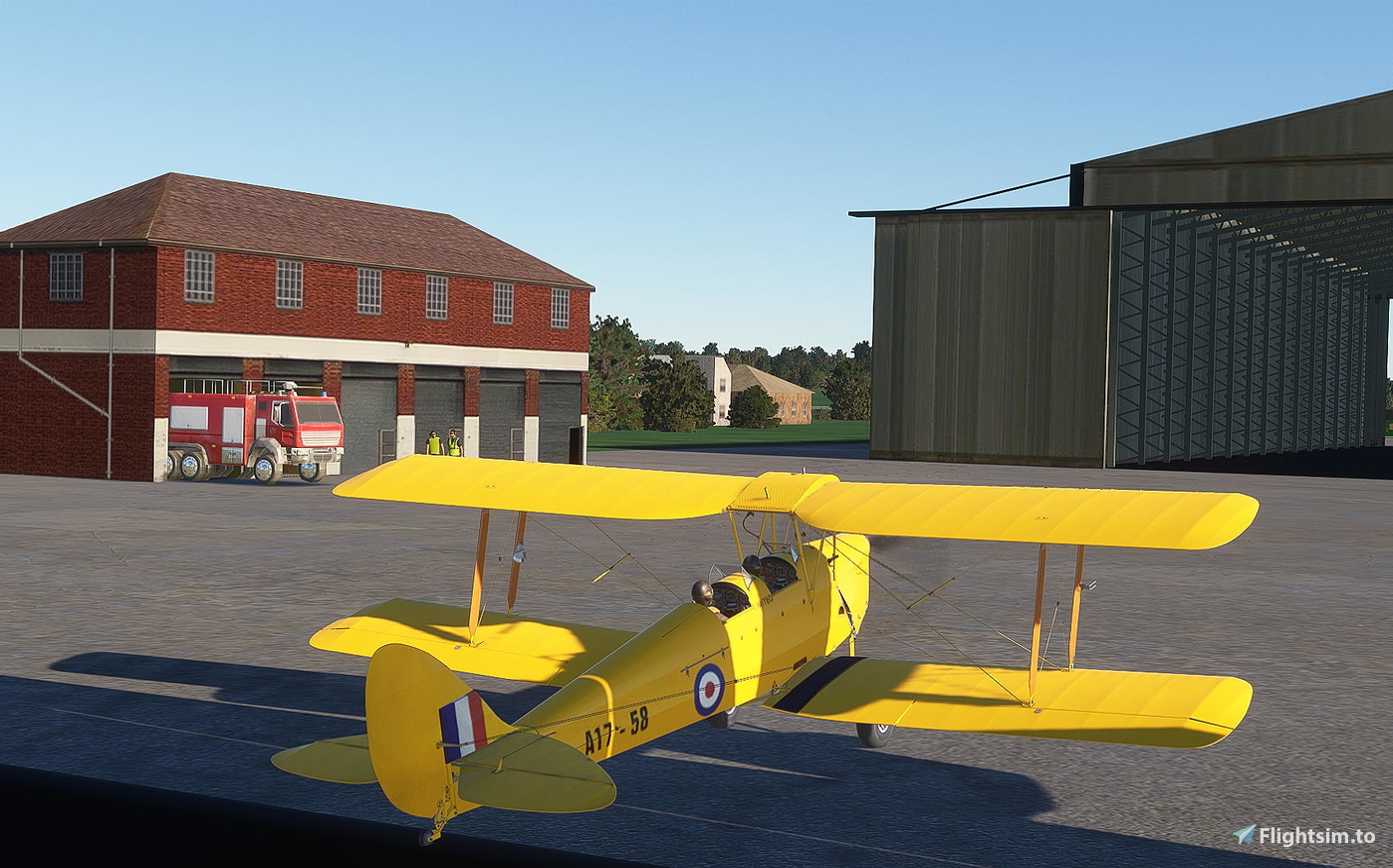 EGAT RAF Tangmere 对于 Microsoft Flight Simulator | MSFS