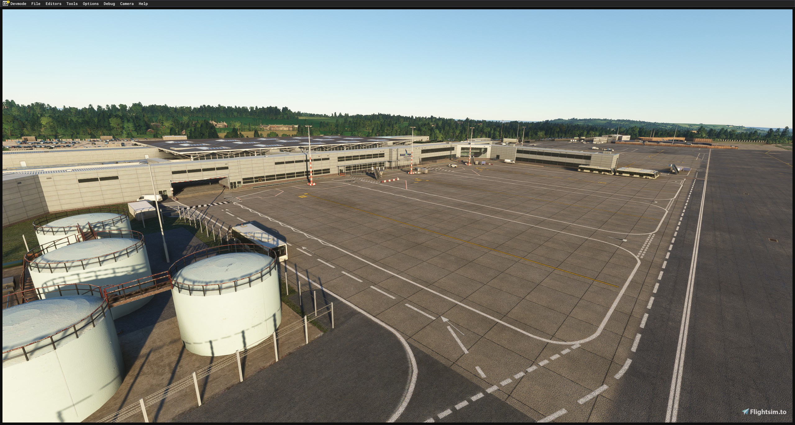 EGGD Bristol International - Remove Static Aircraft from PilotPlus - Image 1