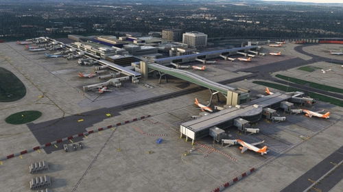EGKK Gatwick FSLTL Static Aircraft