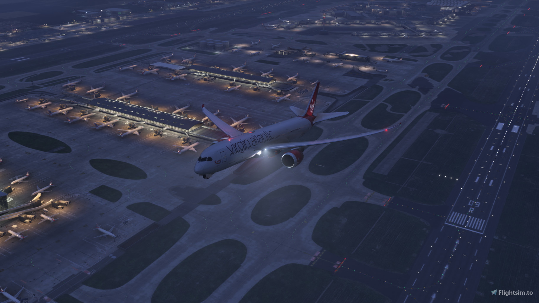 EGLL Heathrow FSLTL Static Aircraft - Image 1