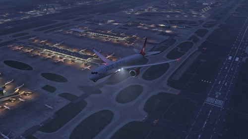 EGLL Heathrow FSLTL Static Aircraft