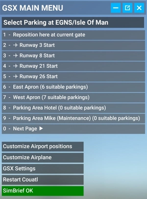EGNS (Ronaldsway Airport, Isle of Man) GSX Profile - (UK2000) thumbnail 3