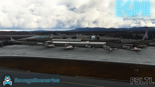 EGPH FSLTL Static Aircraft