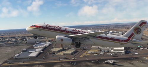 Egypt Air SU-GBA Old Livery 8K & 4K IAE | Fenixsim V2 [Requested]