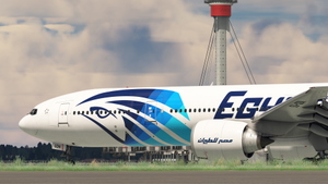 Egyptair B777-300ER SU-GDN GDO GDP + Cabin | PMDG 777-300ER thumbnail 3