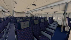Egyptair B777-300ER SU-GDN GDO GDP + Cabin | PMDG 777-300ER thumbnail 4