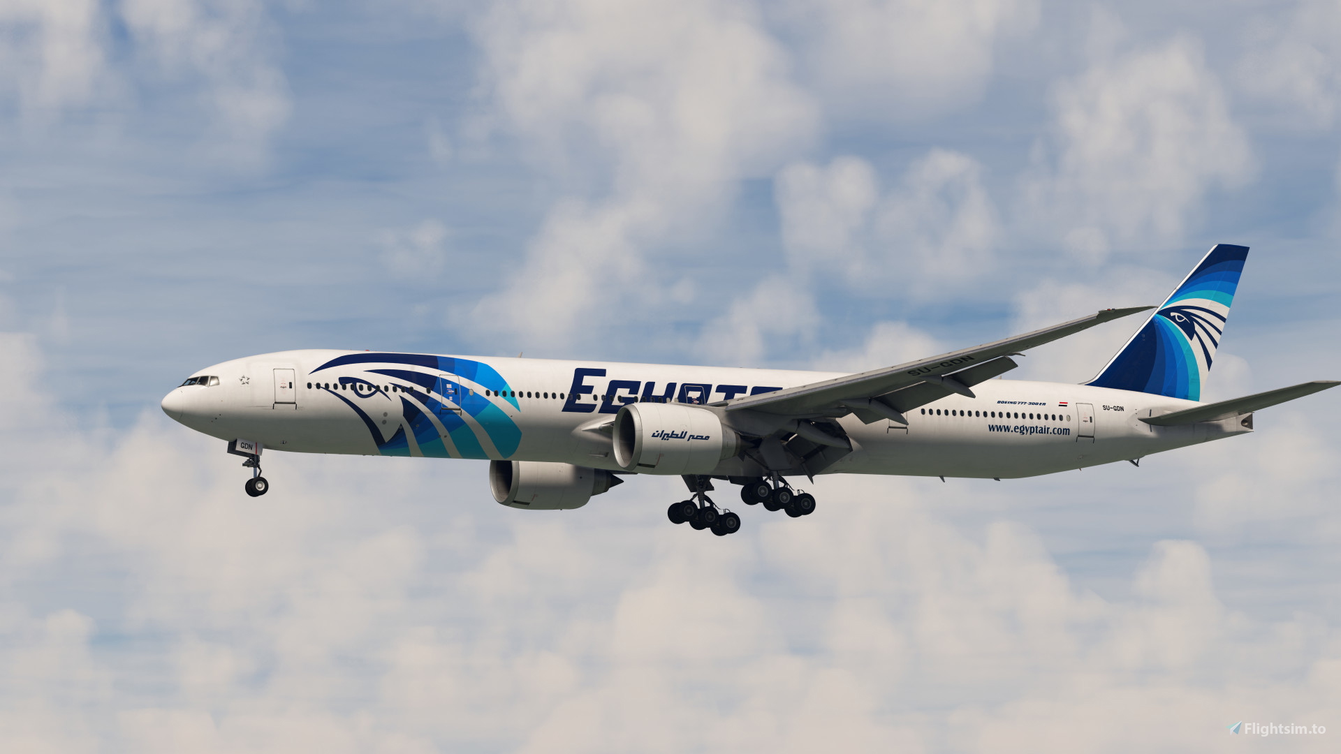 航空機・ヘリコプター EGYPTAIR Boeing 777-300ER 1/200 Skymarks Wings Egyptair Boeing 777-300ER SKR855 | WINGSMO