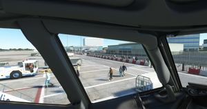 EHEH (Eindhoven Airport, Netherlands) GSX Profile - (Spoorobjecten freeware) thumbnail 5