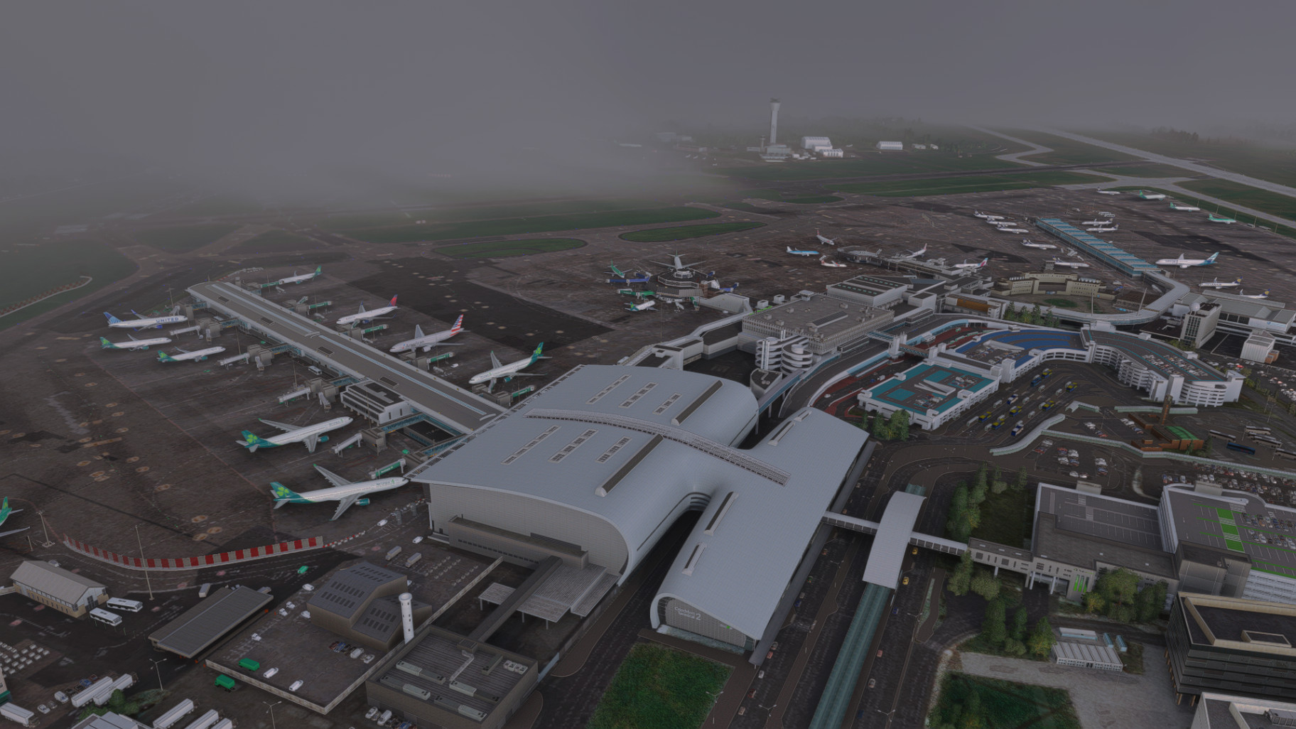 EIDW Dublin FSLTL Static Aircraft - Image 1