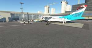 ELLX (Luxembourg Findel Airport, Luxembourg) GSX Profile - (TheRedFox freeware) thumbnail 5