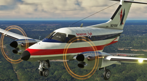 Embraer EMB 121 - American Eagle