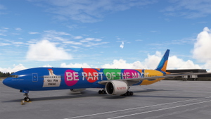 Emirates "Destination Dubai" PMDG 777-300ER thumbnail 2