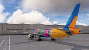 Emirates "Destination Dubai" PMDG 777-300ER thumbnail 3