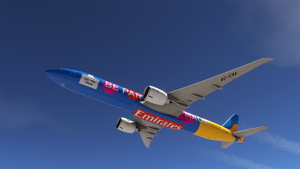 Emirates "Destination Dubai" PMDG 777-300ER thumbnail 7