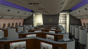 Emirates [Main Pack] w/Cabin PMDG B777-300ER thumbnail 16
