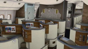 Emirates [Main Pack] w/Cabin PMDG B777-300ER thumbnail 15