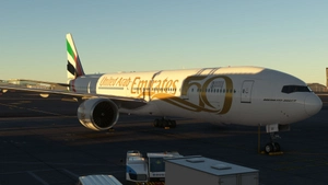 Emirates "Year of the Fiftieth" (A6-EGE) - PMDG B777-300ER thumbnail 1
