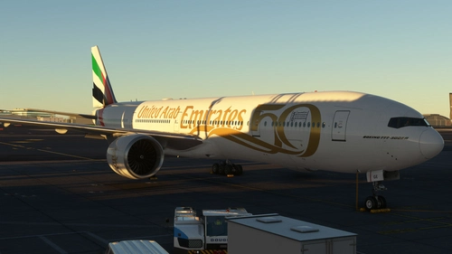 Emirates "Year of the Fiftieth" (A6-EGE) - PMDG B777-300ER