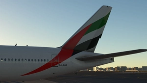 Emirates "Year of the Fiftieth" (A6-EGE) - PMDG B777-300ER thumbnail 3