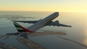 Emirates "Year of the Fiftieth" (A6-EGE) - PMDG B777-300ER thumbnail 4