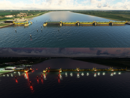 Emssperrwerk  (River Ems Flood Barrier)