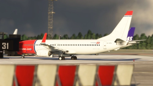 ENBR Bergen FSLTL Static Aircraft