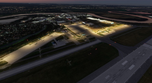 Enhancement for Drzewiecki Moscow Landmarks Zhukovsky (UUBW) Airport