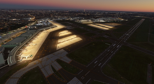 Enhancement for SimWings' Hamburg International Airport (EDDH), Germany